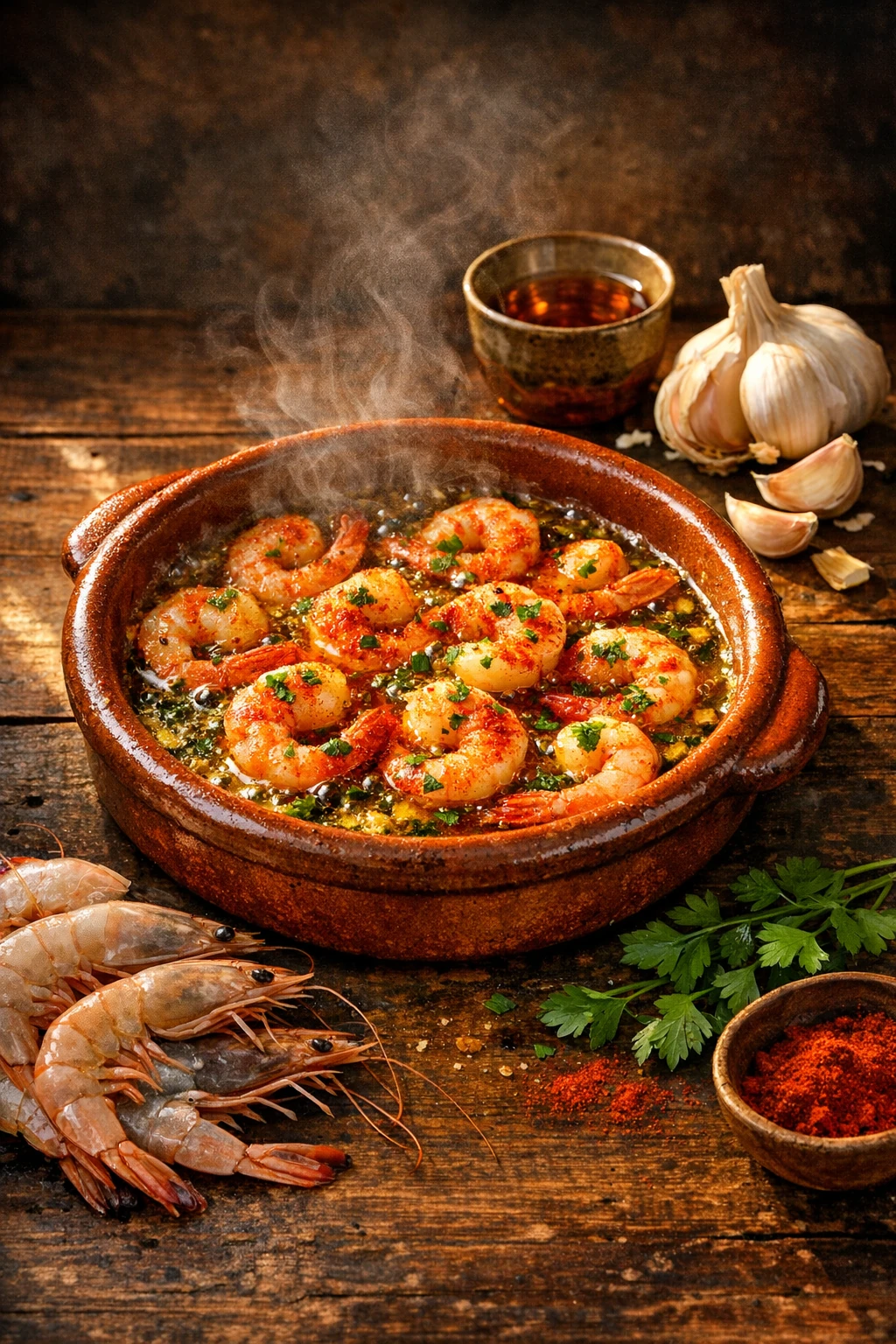 Gambas al Ajillo: Sizzling Spanish Garlic Shrimp