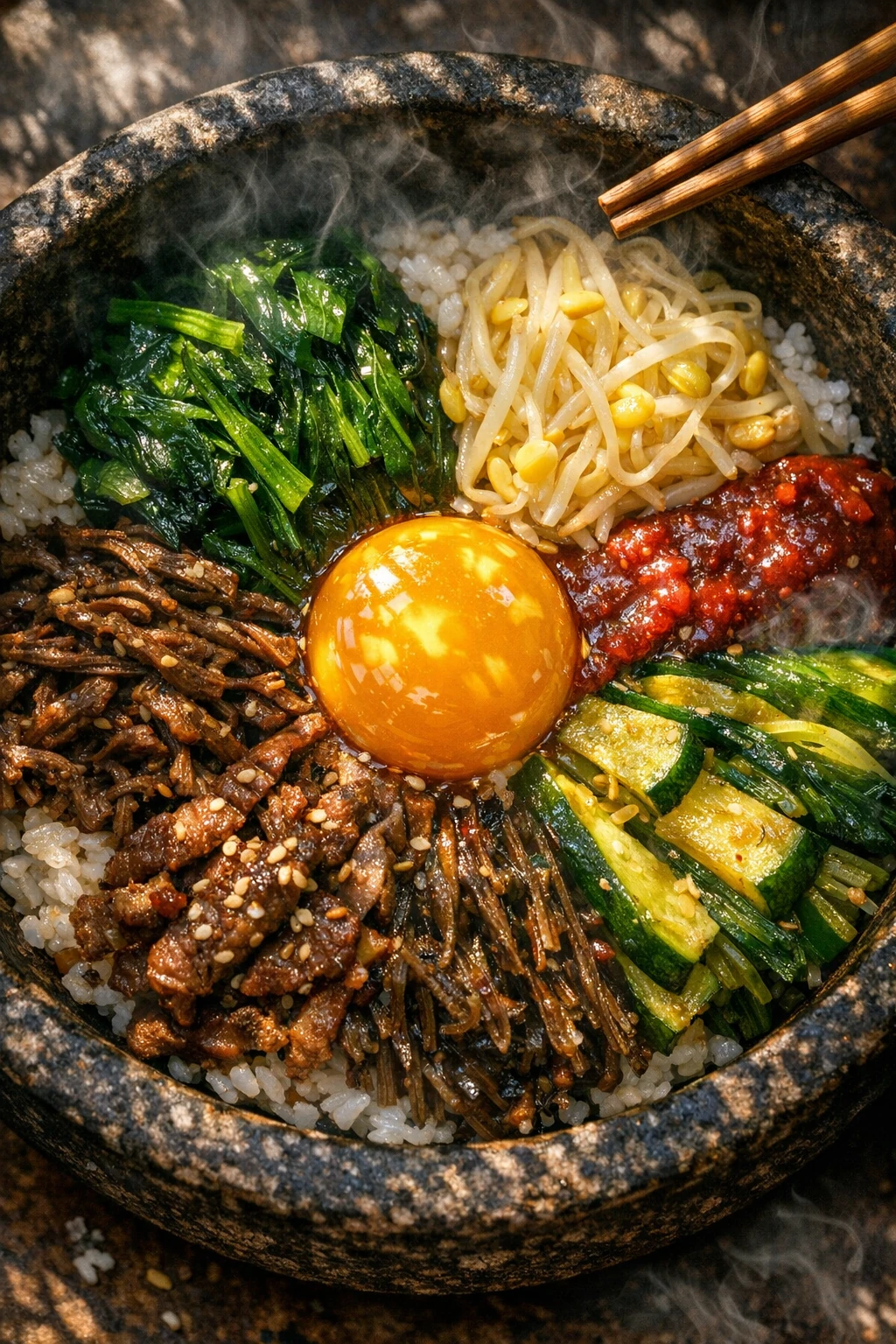 Jeonju Bibimbap: The Traditional Full-Course Bowl