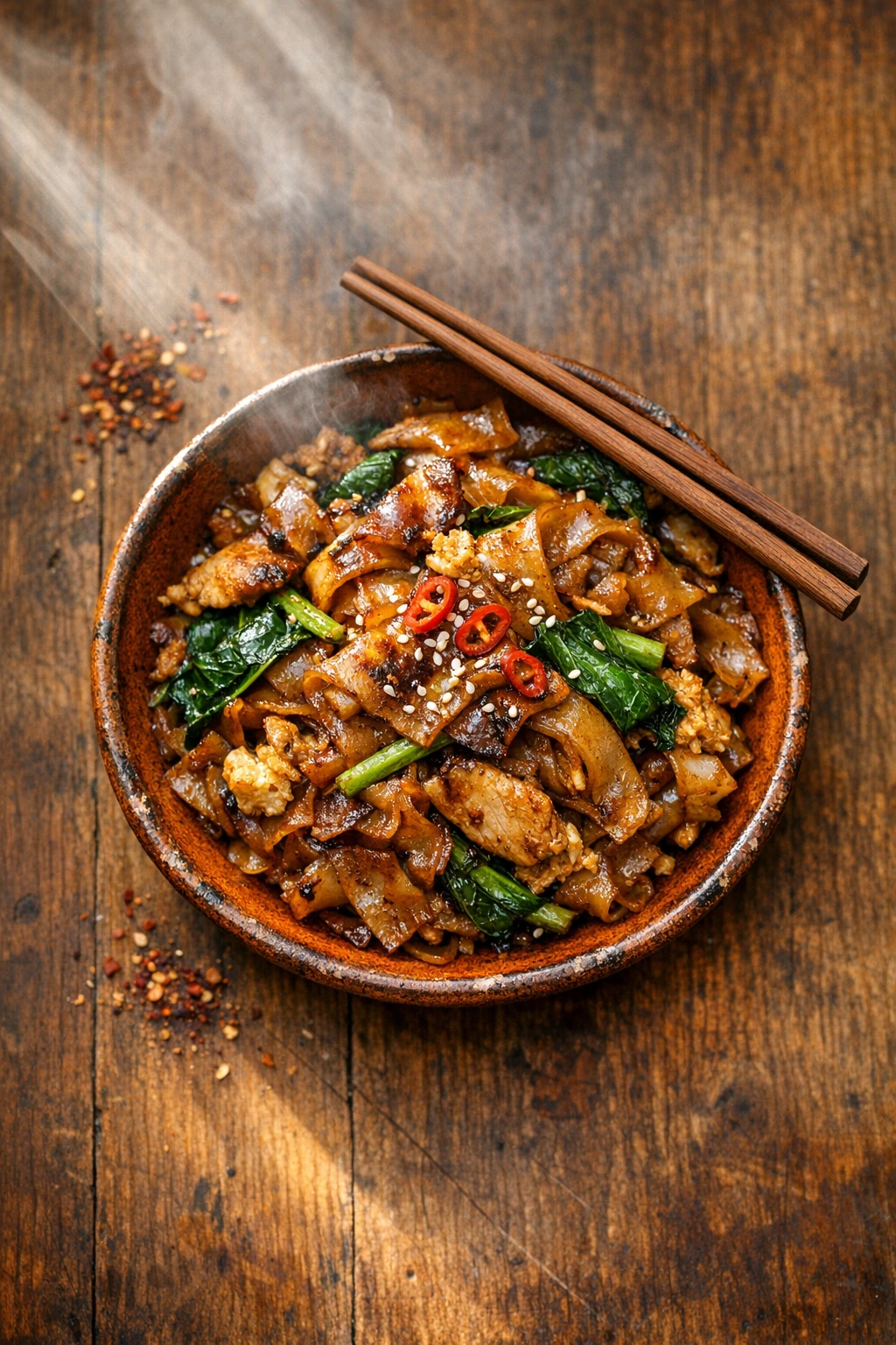 Pad See Ew: Smoky Wok-Charred Flat Noodles