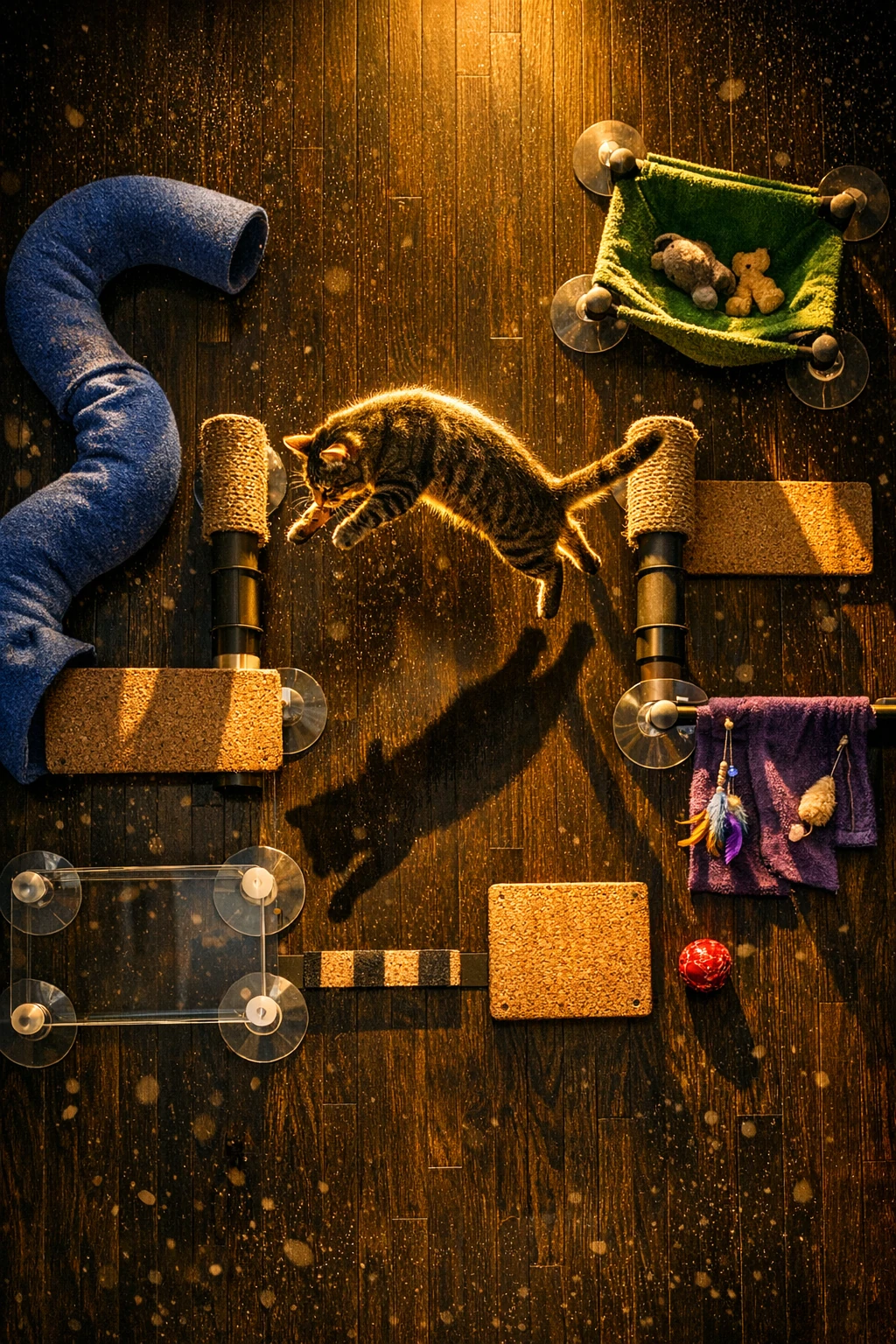 The Renter-Friendly Cat Enrichment Zone: Build a Damage-Free Playground in Under an Hour