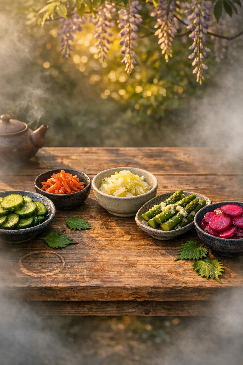 Tsukemono Five Ways: Quick Japanese Spring Pickles