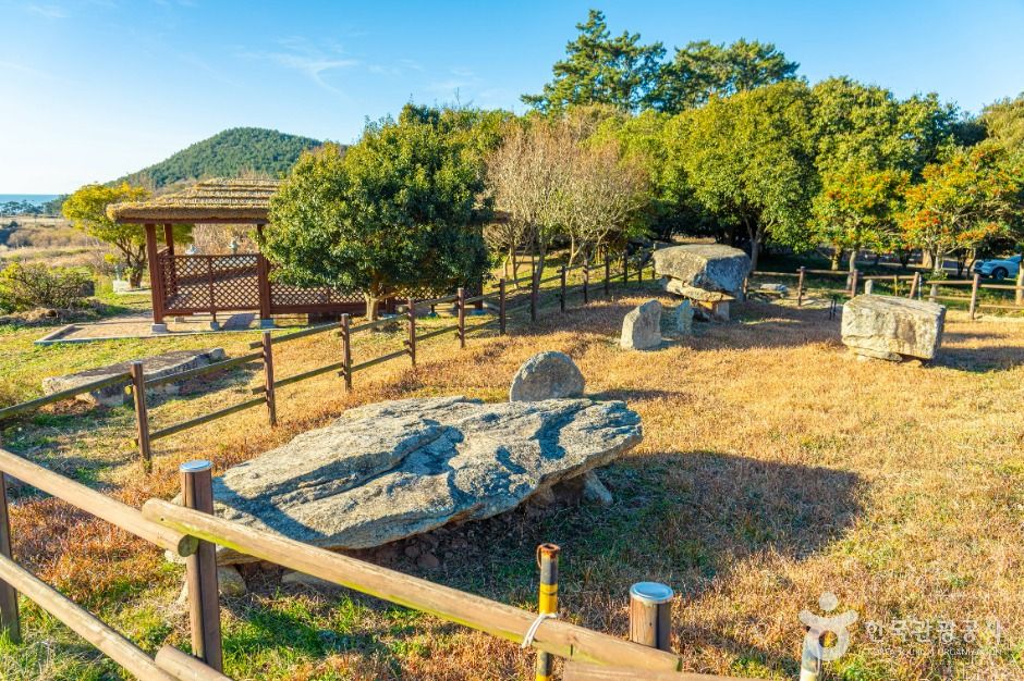 읍리지석묘와 하마비