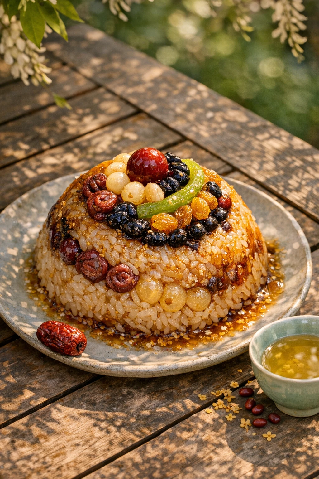 Ba Bao Fan: Eight-Treasure Sweet Sticky Rice