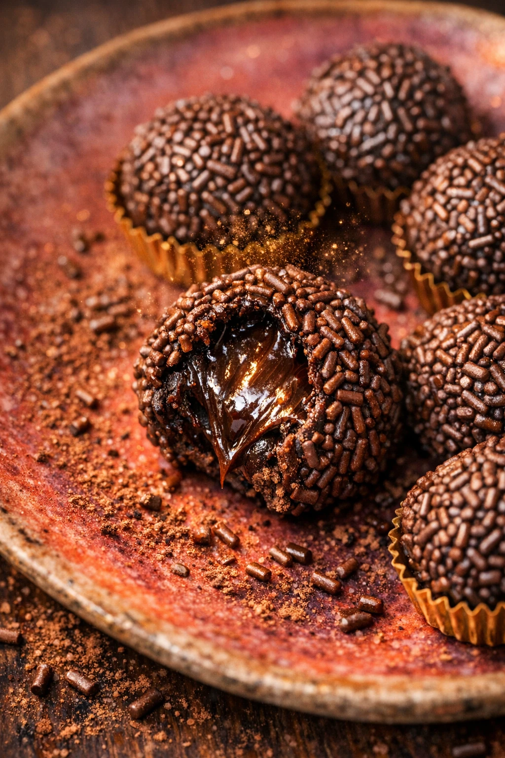 Brigadeiro: Brazilian Chocolate Truffles with Toasted Cocoa Depth