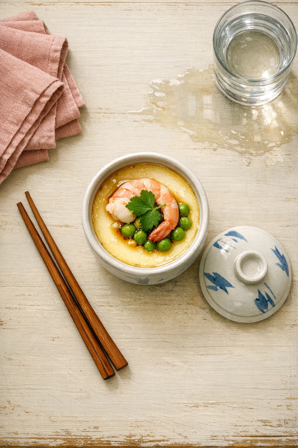 Chawanmushi: Silky Spring Steamed Egg Custard in 30 Minutes