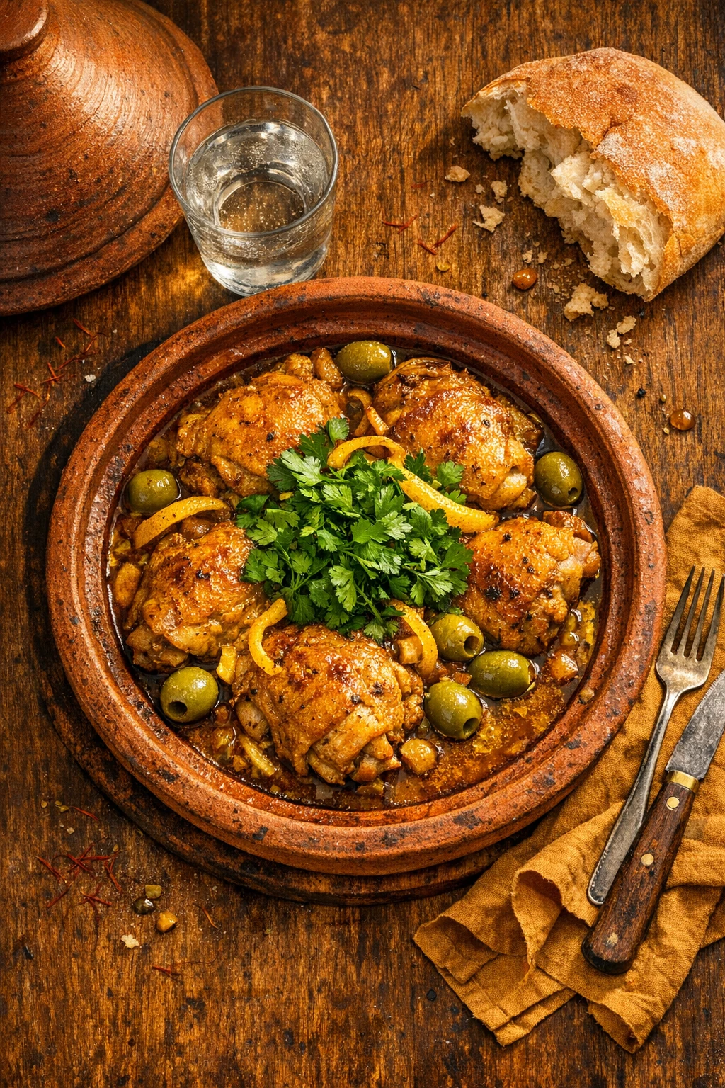 Djaj Mqualli: Chicken Tagine with Preserved Lemon and Olives, a Regional Journey