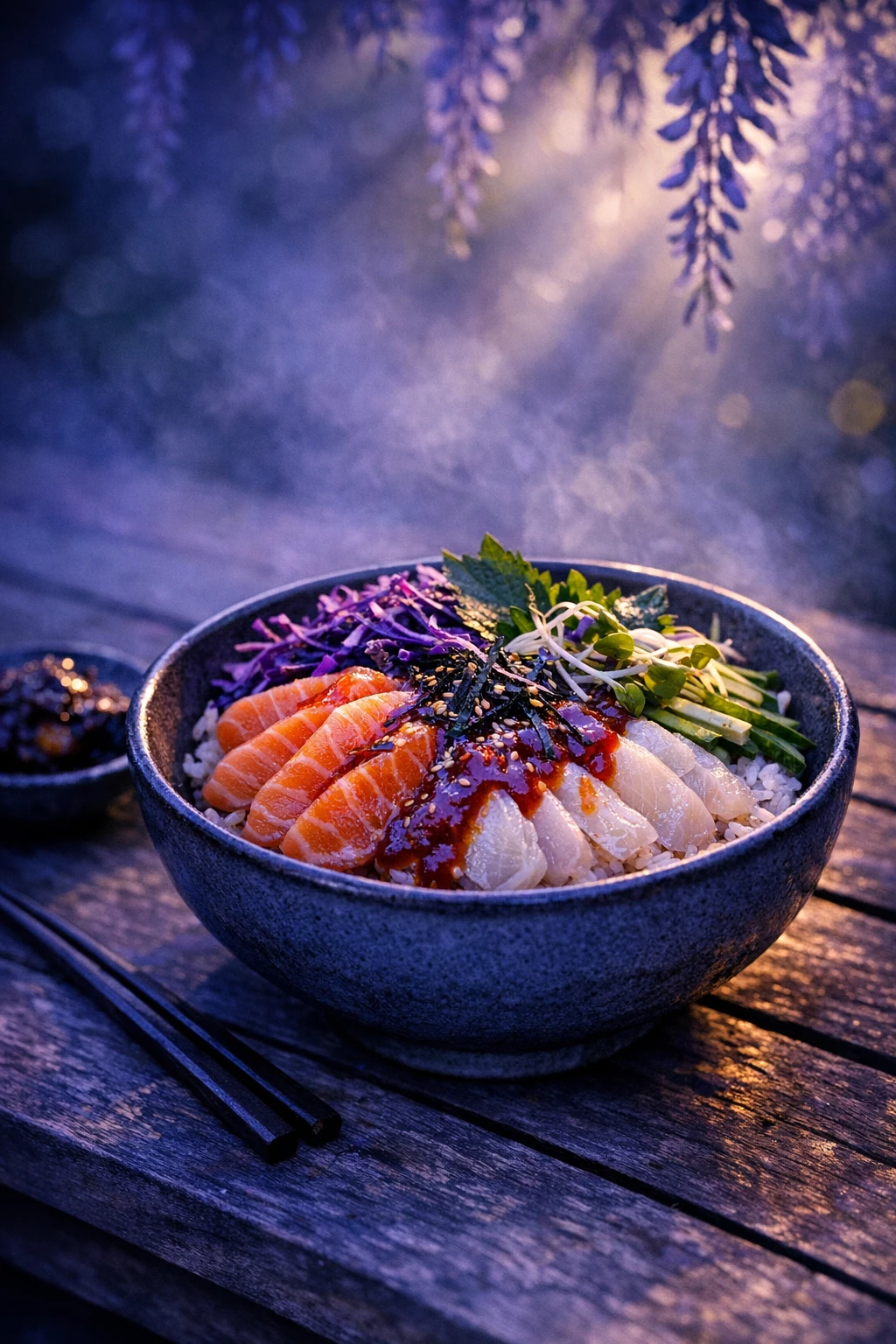 Hoe Dupbap: Korean Sashimi Rice Bowl for Spring