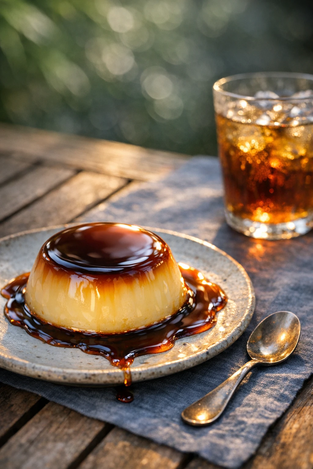 Purin: Silky Japanese Custard Pudding with Bitter Caramel