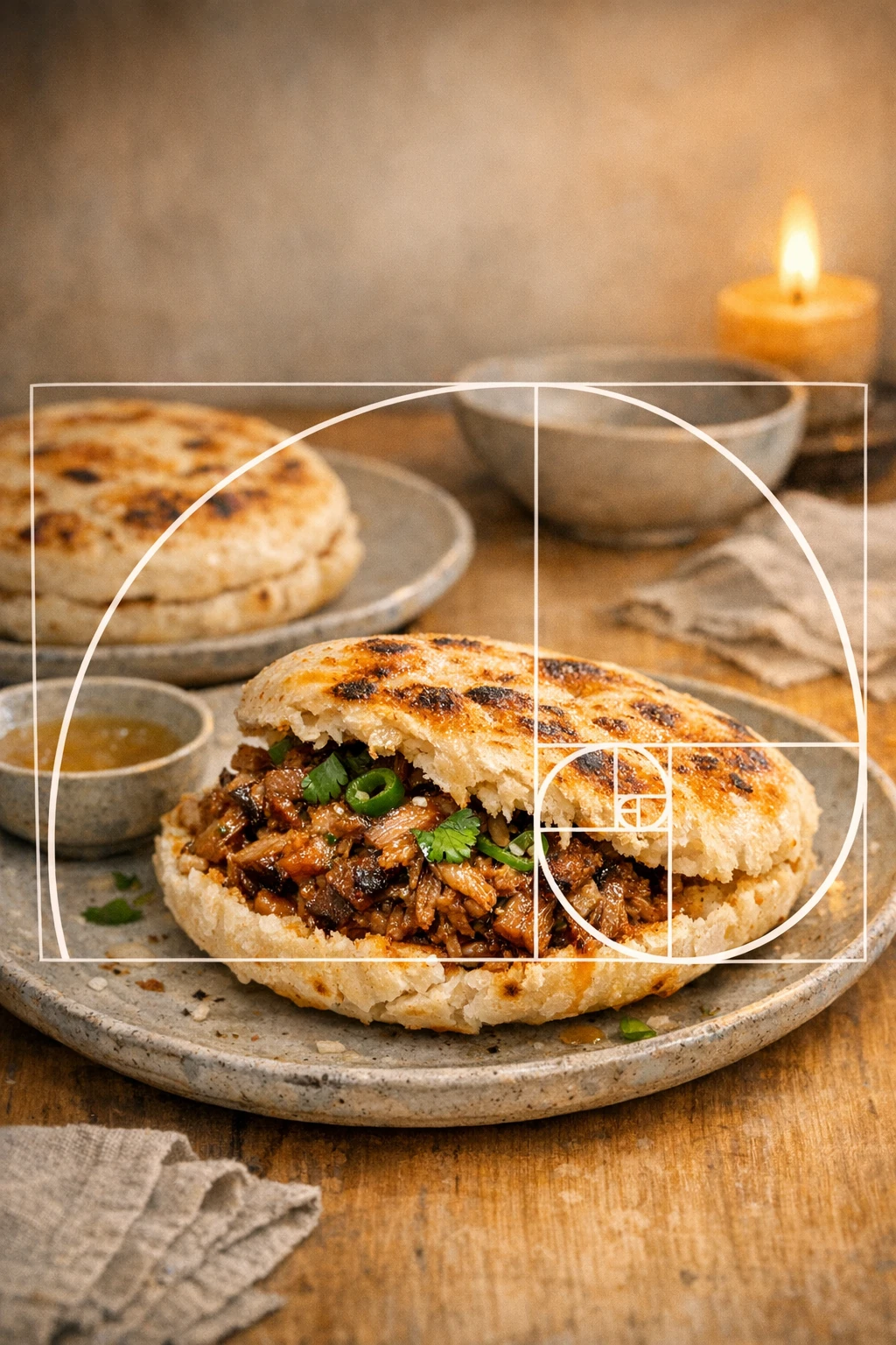 Rou Jia Mo: Xi'an Pulled Pork in Crispy Flatbread