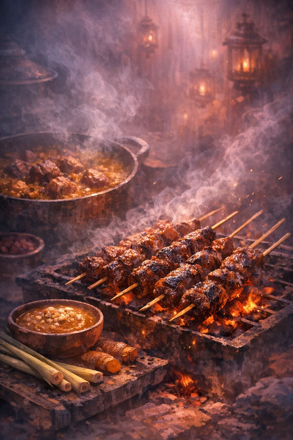 Slow-Cooker Beef Satay: Fork-Tender Skewers with Smoky Peanut Dipping Sauce